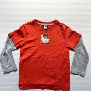 JANIE & JACK Boys Long Sleeve T-Shirt size 5